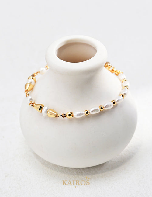 Kairos logo-only cover - Celestial Star Pearl Grace Bracelet