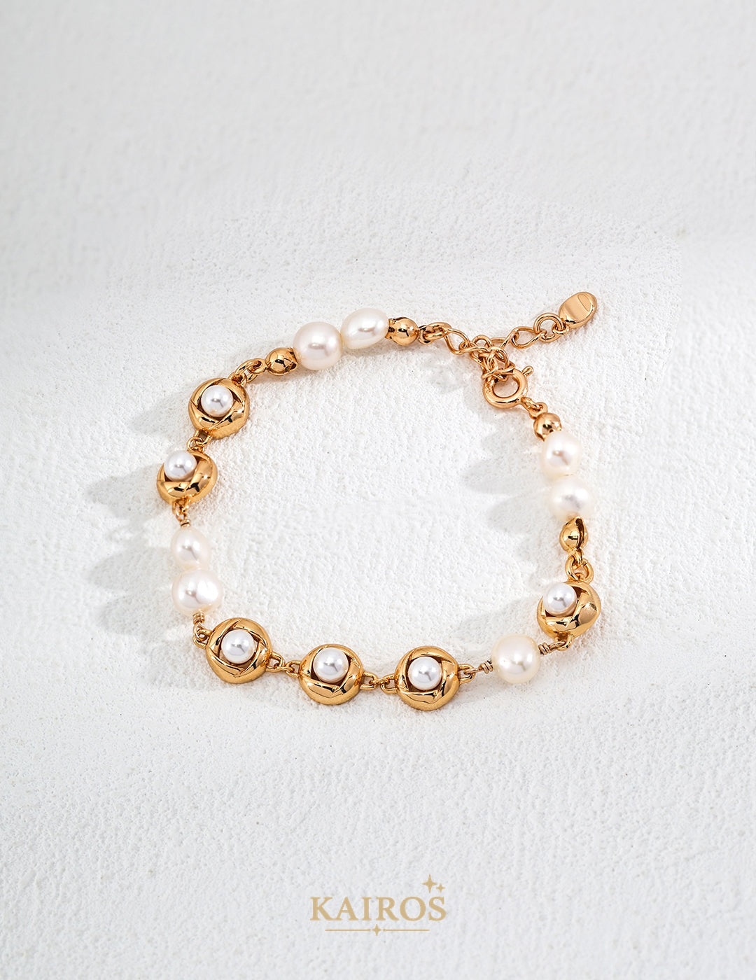 Kairos logo-only cover - Pearl Grace Glow Bracelet