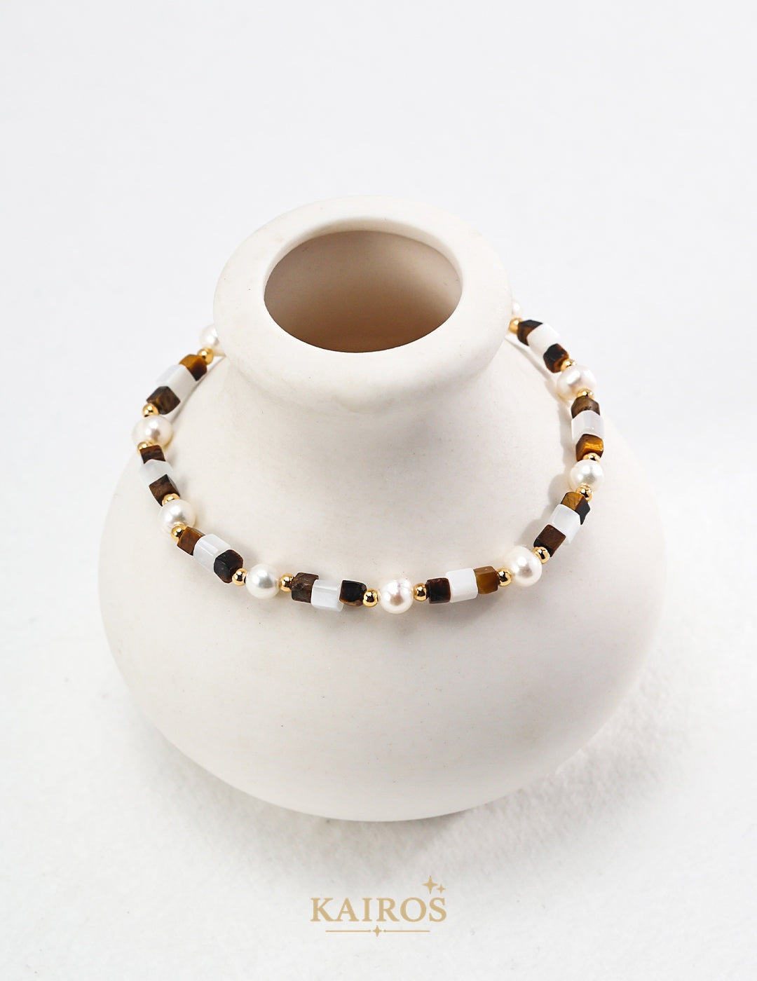 Kairos logo-only cover - Pearl Romance Vintage Bracelet