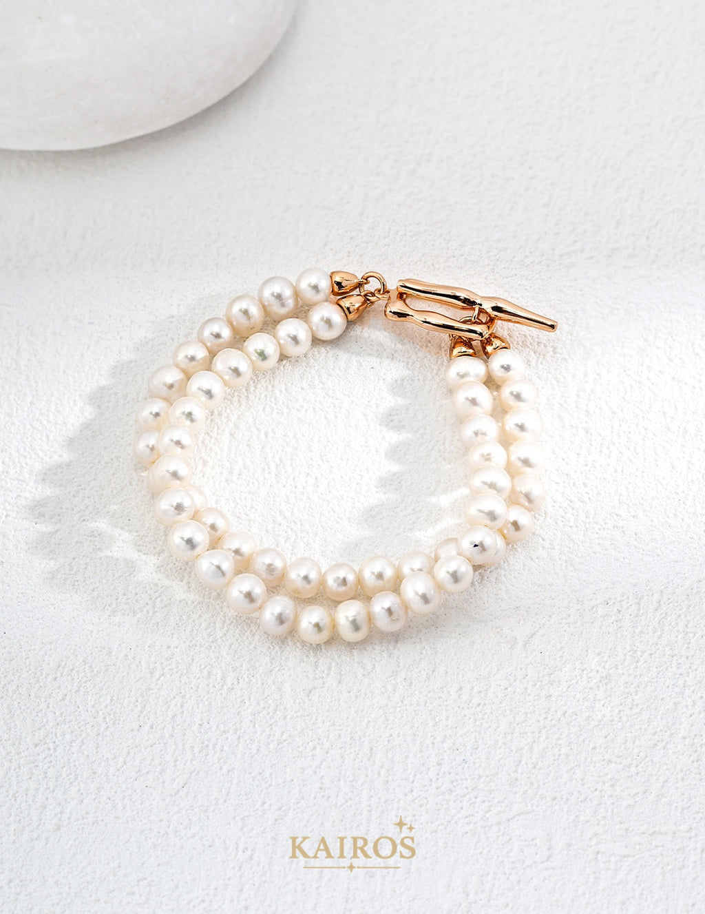 Kairos logo-only cover - Pearl Glow Romance Bracelet