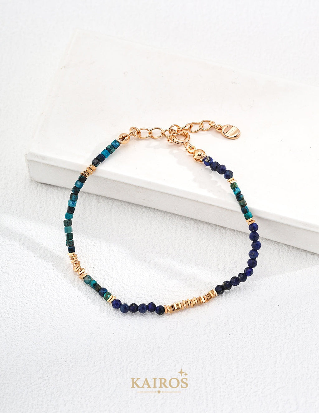 Kairos logo-only cover - Celestial Lapis Lazuli Grace Bracelet