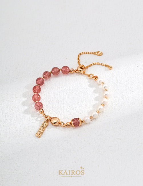 Kairos logo-only cover - Blooming Garden Pearl Fortune Bracelet