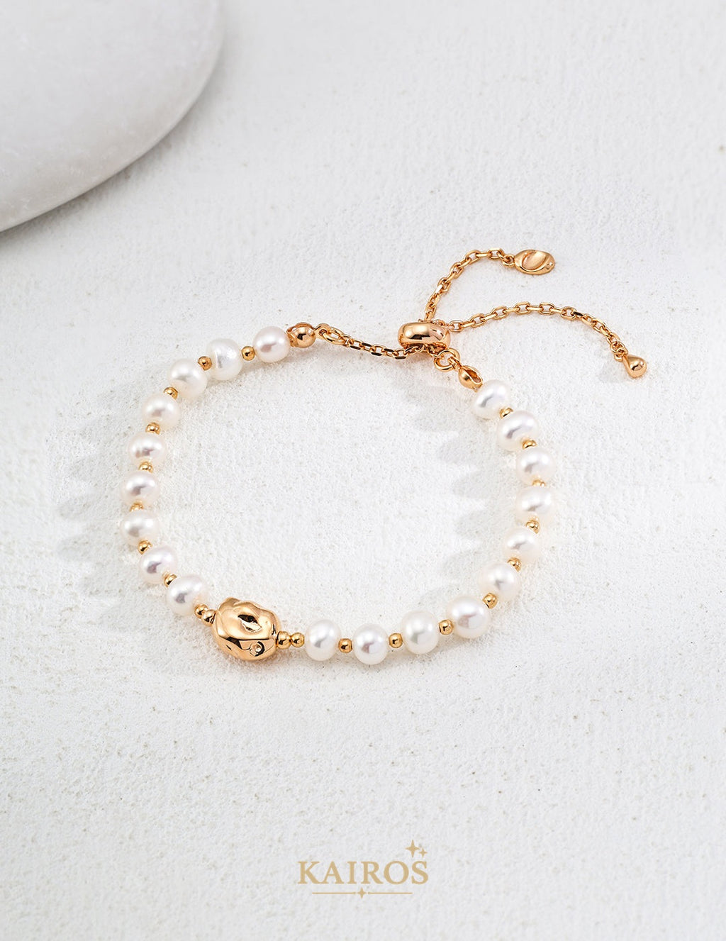 Kairos logo-only cover - Pearl Light Bloom Bracelet