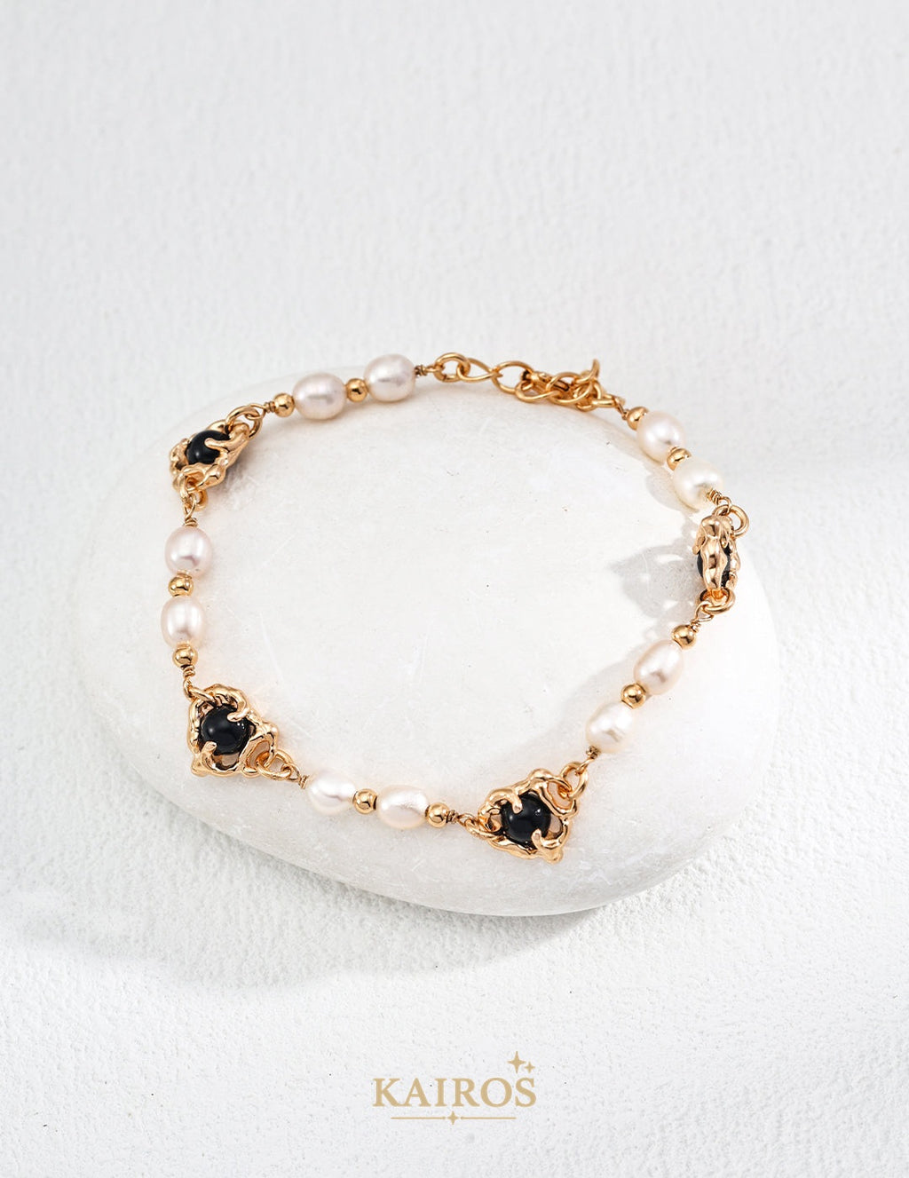 Kairos logo-only cover - Pearl Light Serenity Bracelet