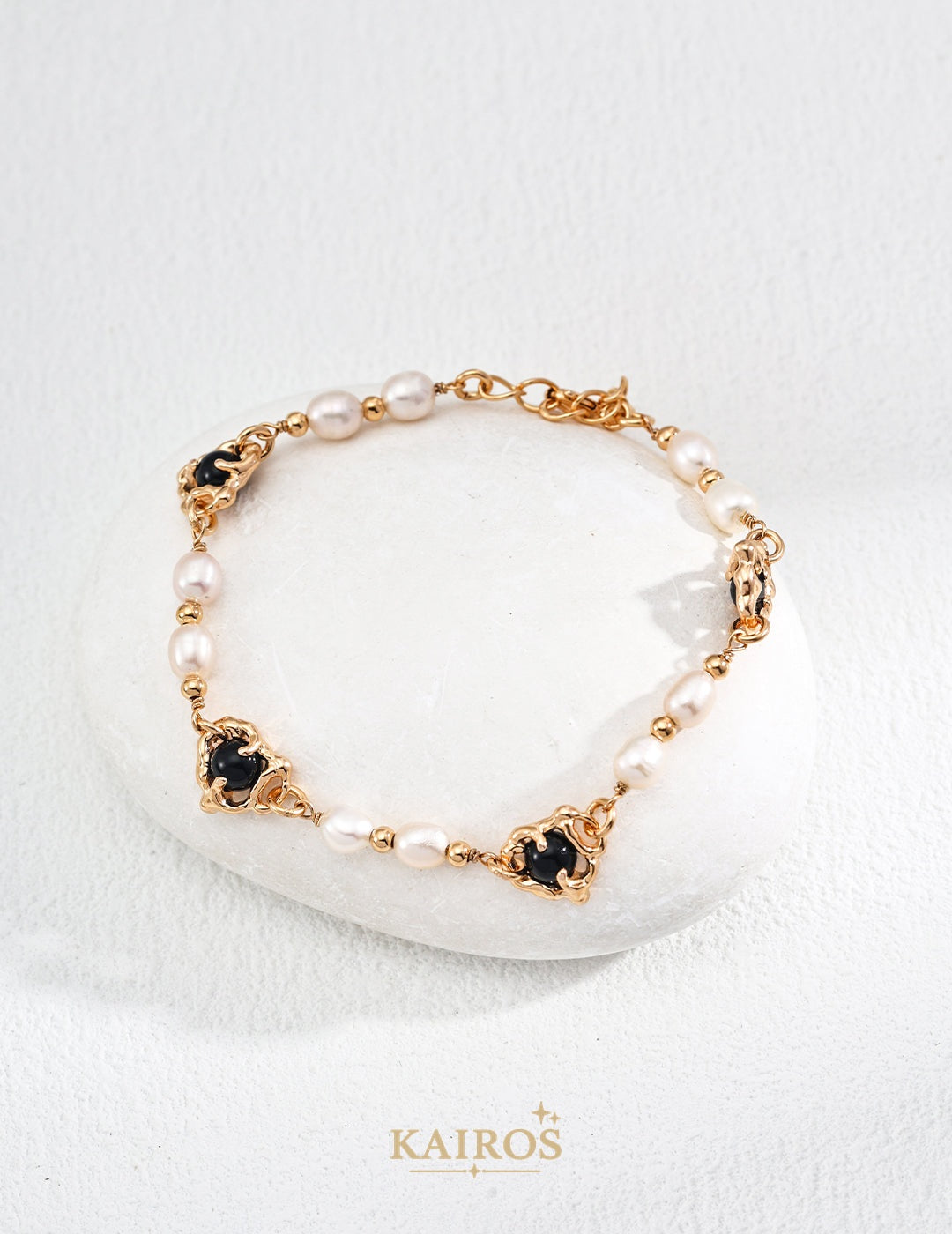 Kairos logo-only cover - Pearl Light Serenity Bracelet