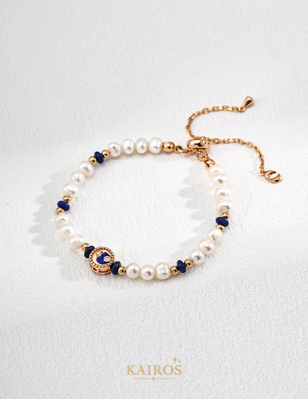 Kairos logo-only cover - Pearl Grace Vintage Bracelet
