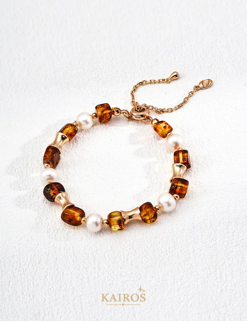Kairos logo-only cover - Blooming Garden Pearl Renewal Bracelet
