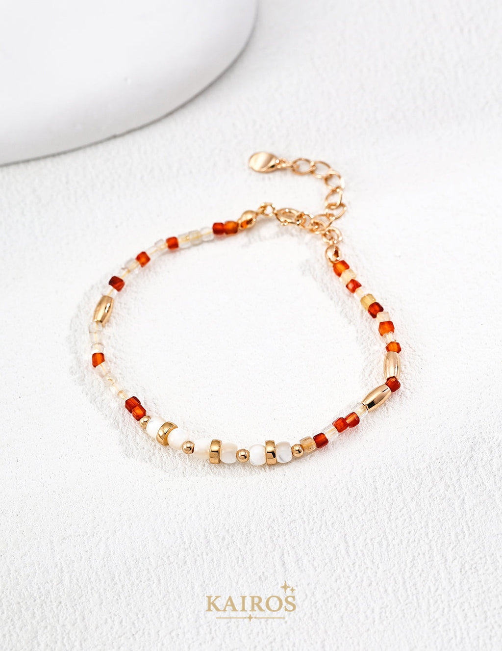 Kairos logo-only cover - Sun Pearl Bracelet