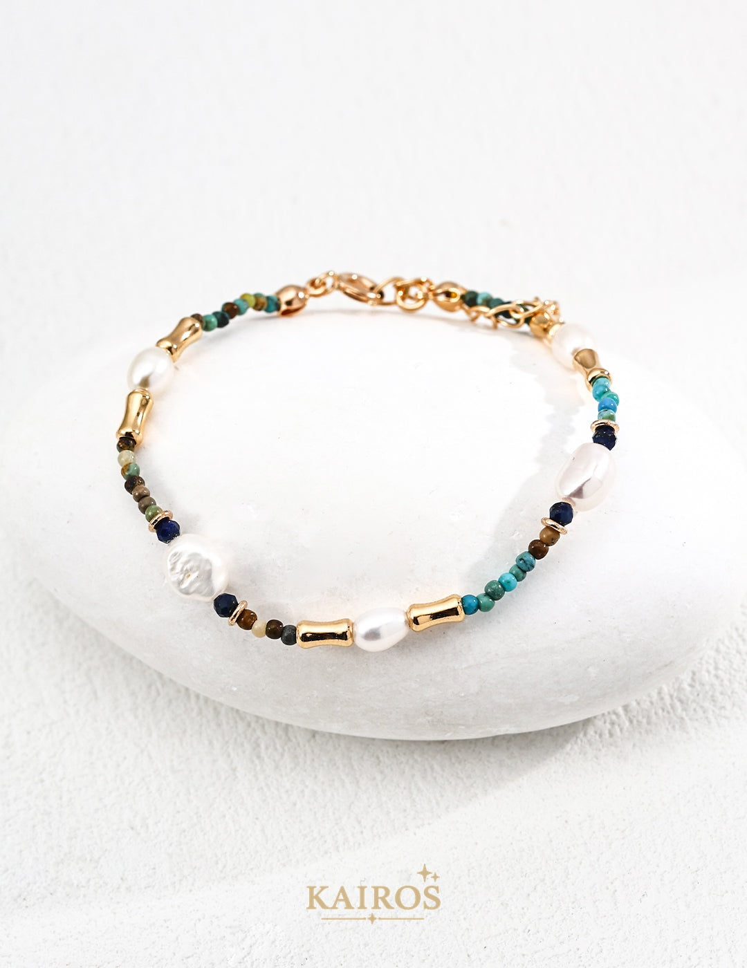 Kairos logo-only cover - Pearl Grace Celestial Bracelet
