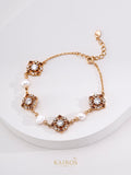Kairos logo-only cover - Auspicious Blossom Pearl Bracelet
