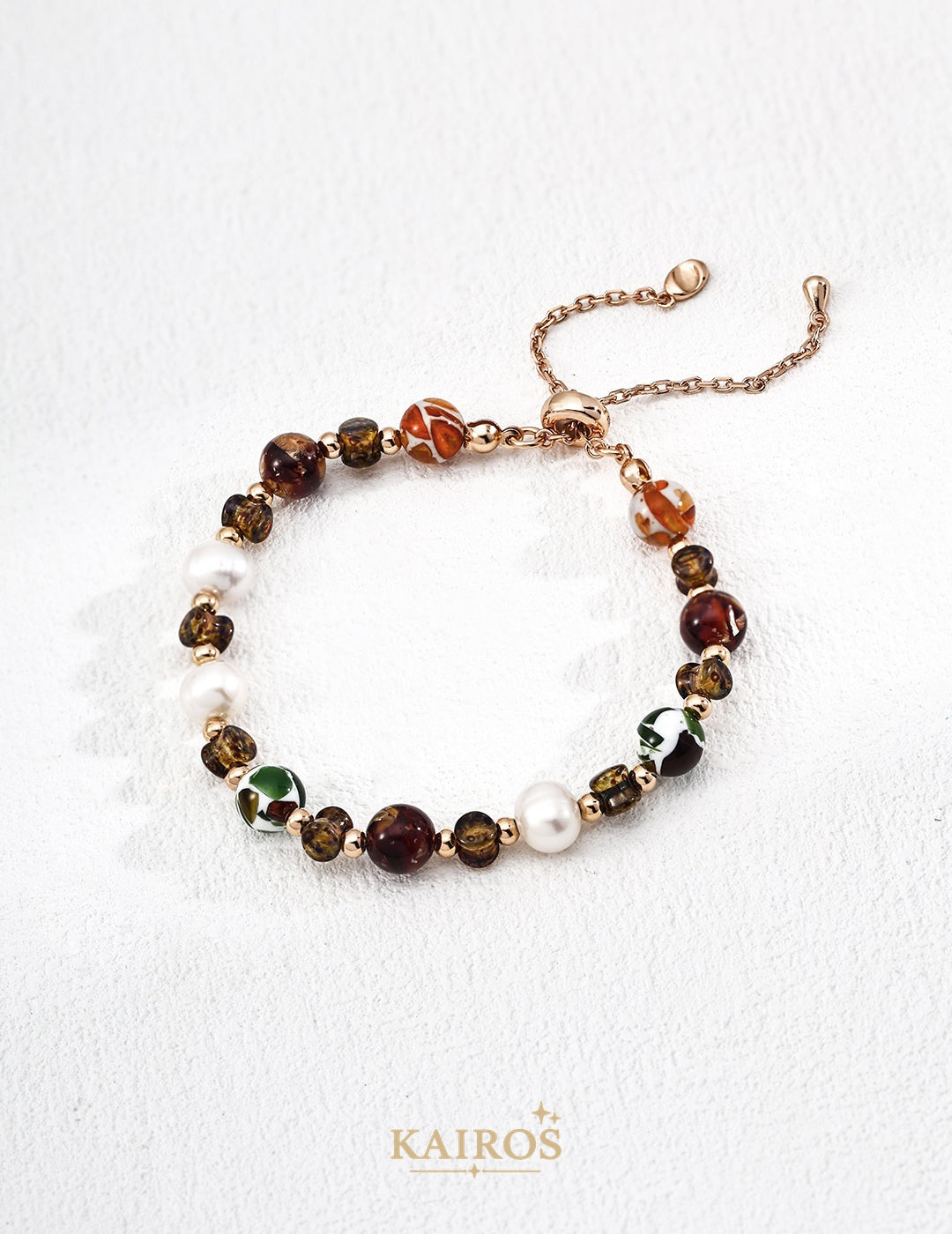 Kairos logo-only cover - Pearl Romance Renewal Bracelet