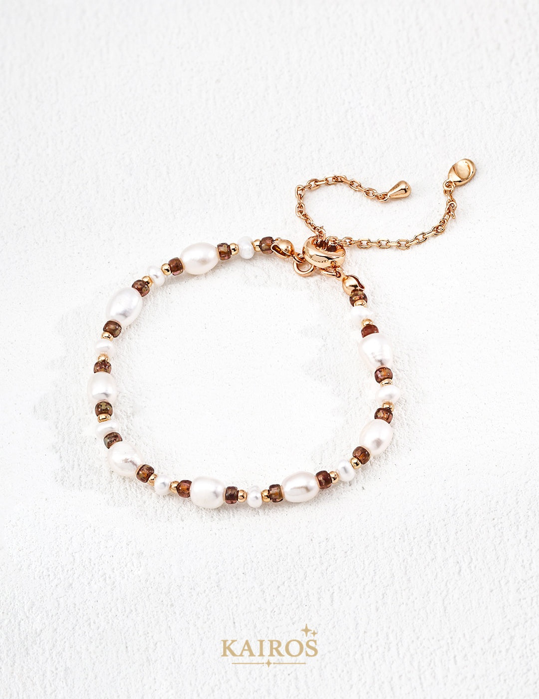 Kairos logo-only cover - Pearl Glow Serenity Bracelet
