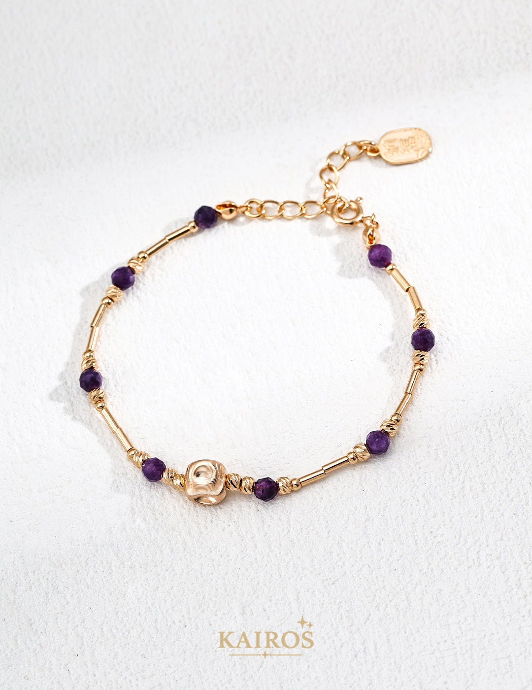 Kairos logo-only cover - Amethyst Renewal Bracelet