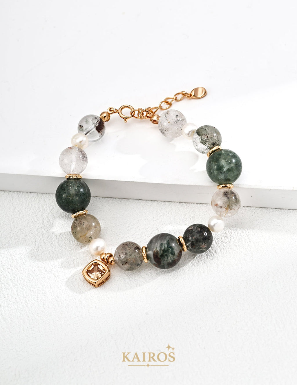 Kairos logo-only cover - Pearl Romance Serenity Bracelet
