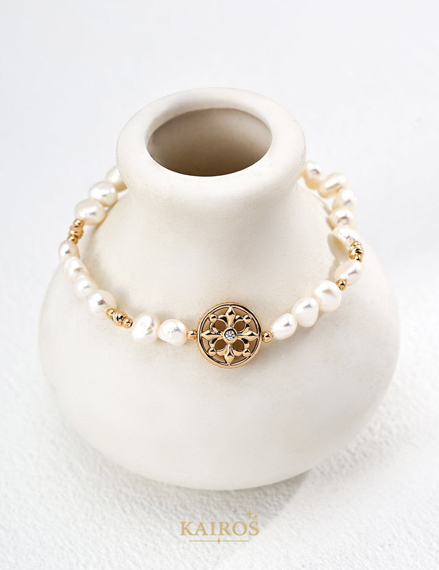 Blooming Garden Pearl Radiance Bracelet