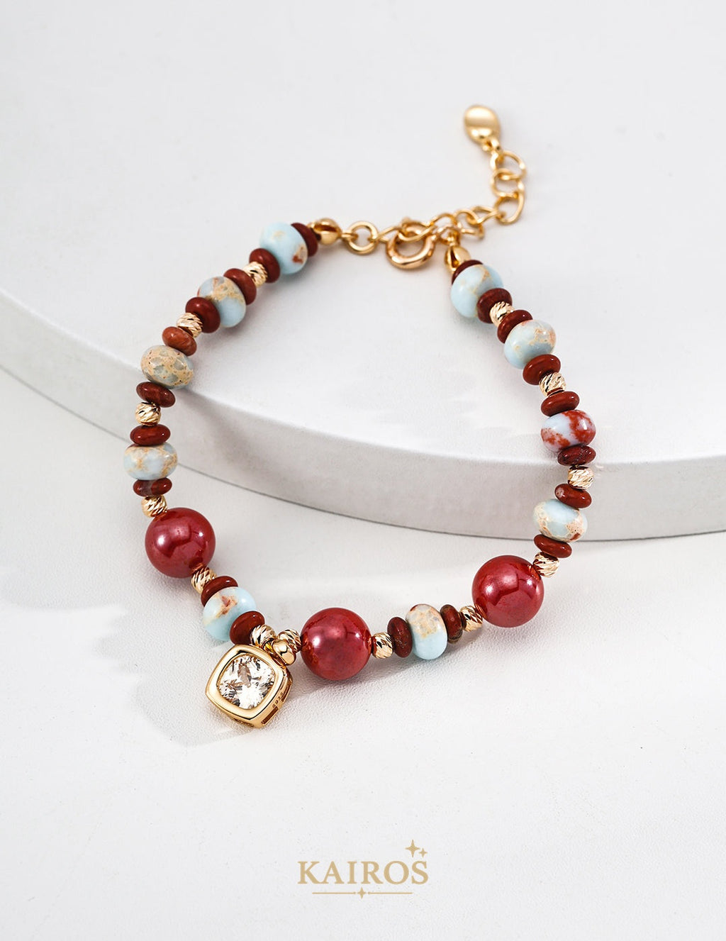 Kairos logo-only cover - Square Halo Radiance Light Bracelet