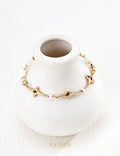 Kairos logo-only cover - Mother-of-Pearl & Pearl Bracelet