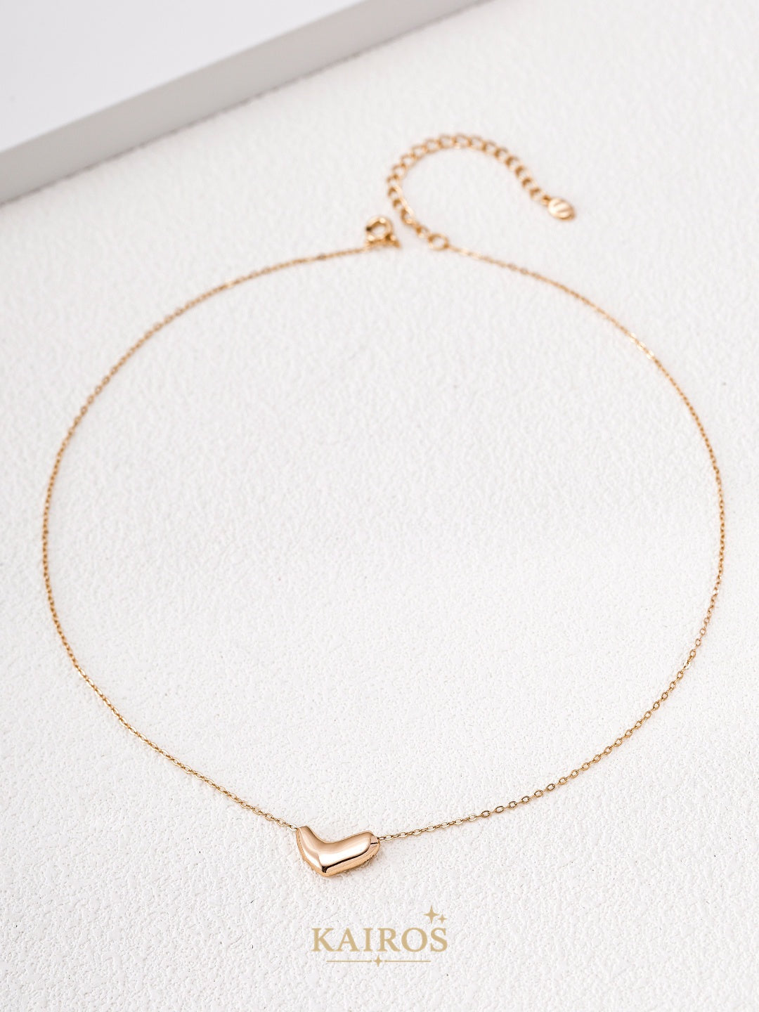 Kairos logo-only cover - Minimalist Sterling Silver Necklace