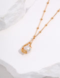 Baroque Pendant Necklace image 1