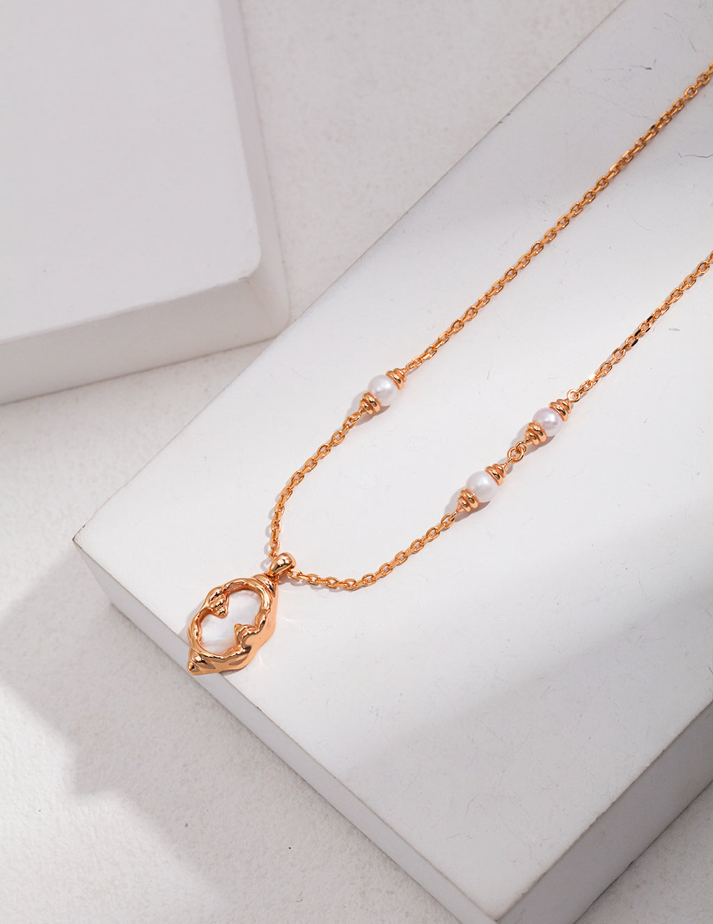 Liquid Flow Pendant Necklace image 2