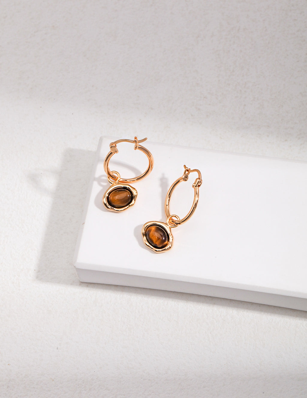Tiger's Eye Earrings image 1