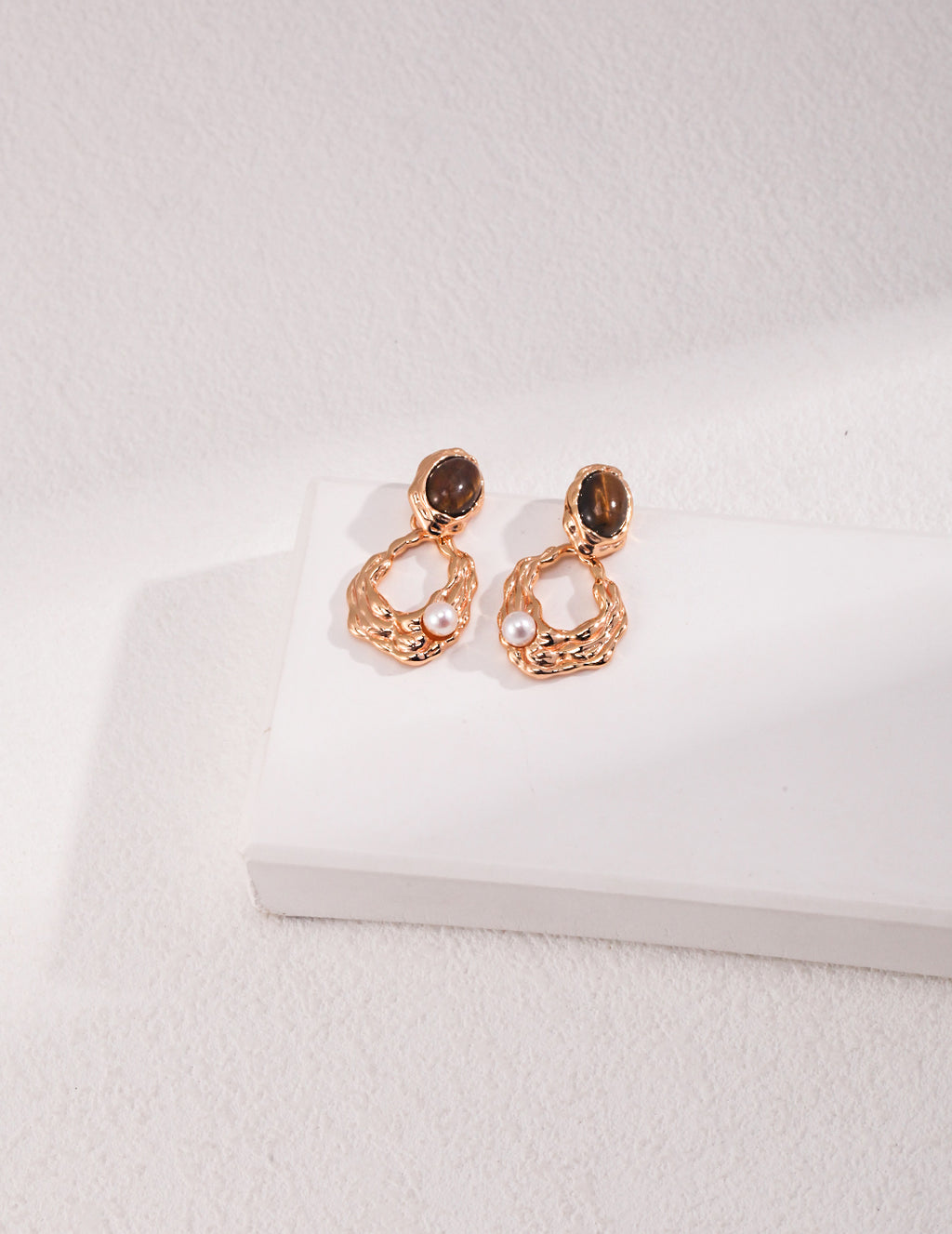 Tiger's Eye Earrings image 1