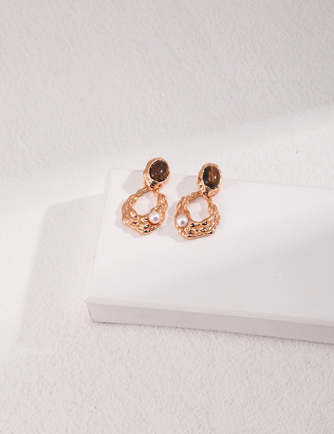 Tiger's Eye Earrings image 1