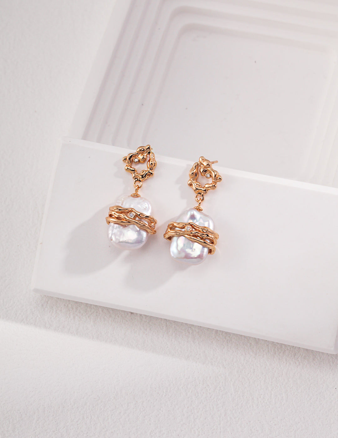 Pearl Earrings image 2