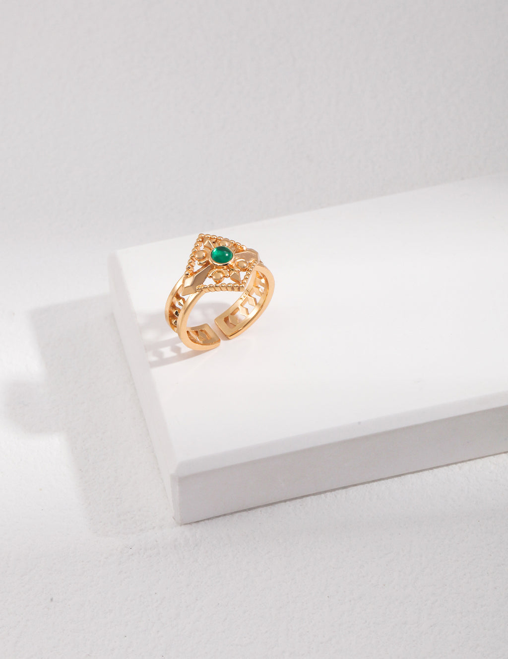 Zirconia Adjustable Ring image 2