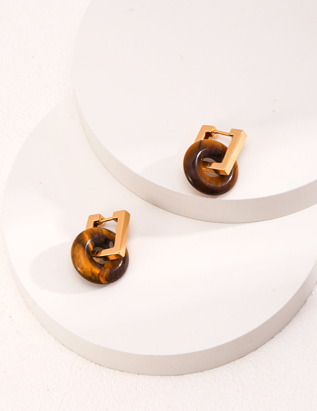 Tiger's Eye Earrings image 2