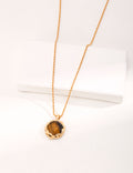Liquid Flow Pendant Necklace image 1