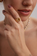Tiger's Eye Adjustable Ring image 1