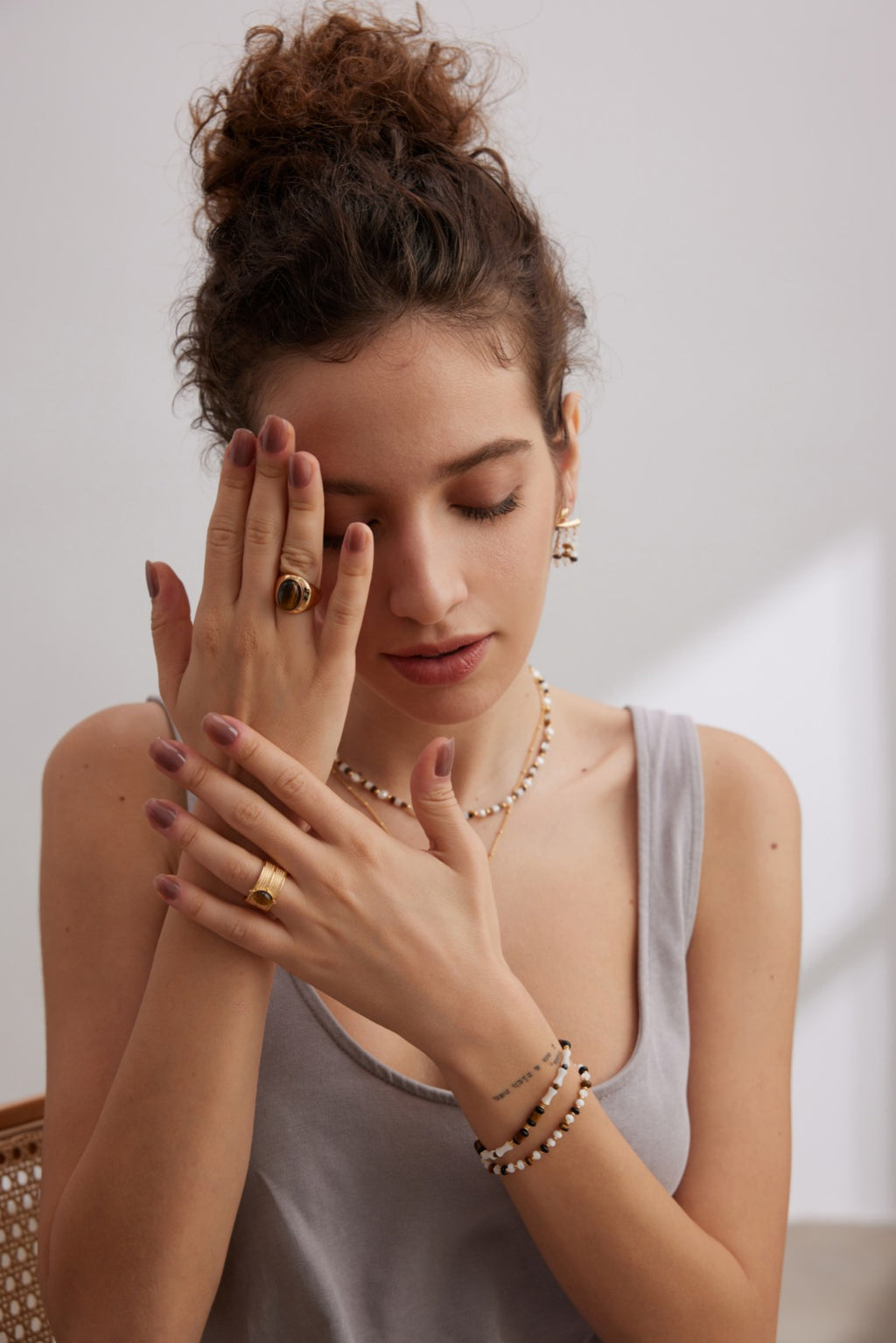Tiger's Eye Adjustable Ring image 3