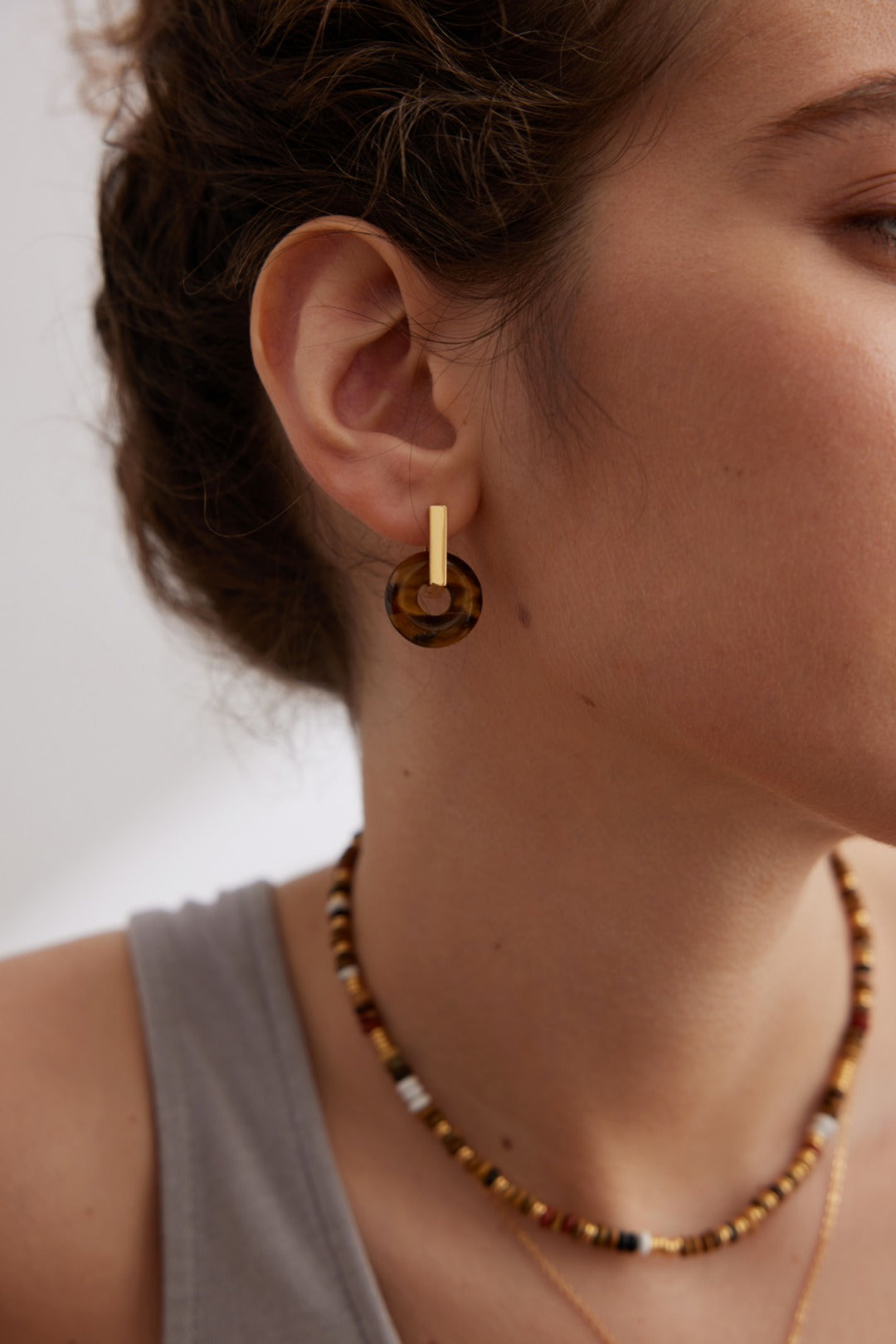 Tiger's Eye Earrings image 3