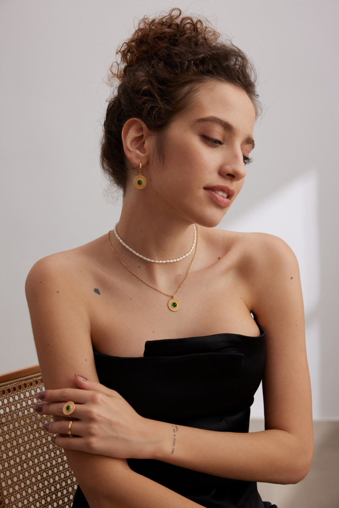Minimalist Pendant Necklace image 1