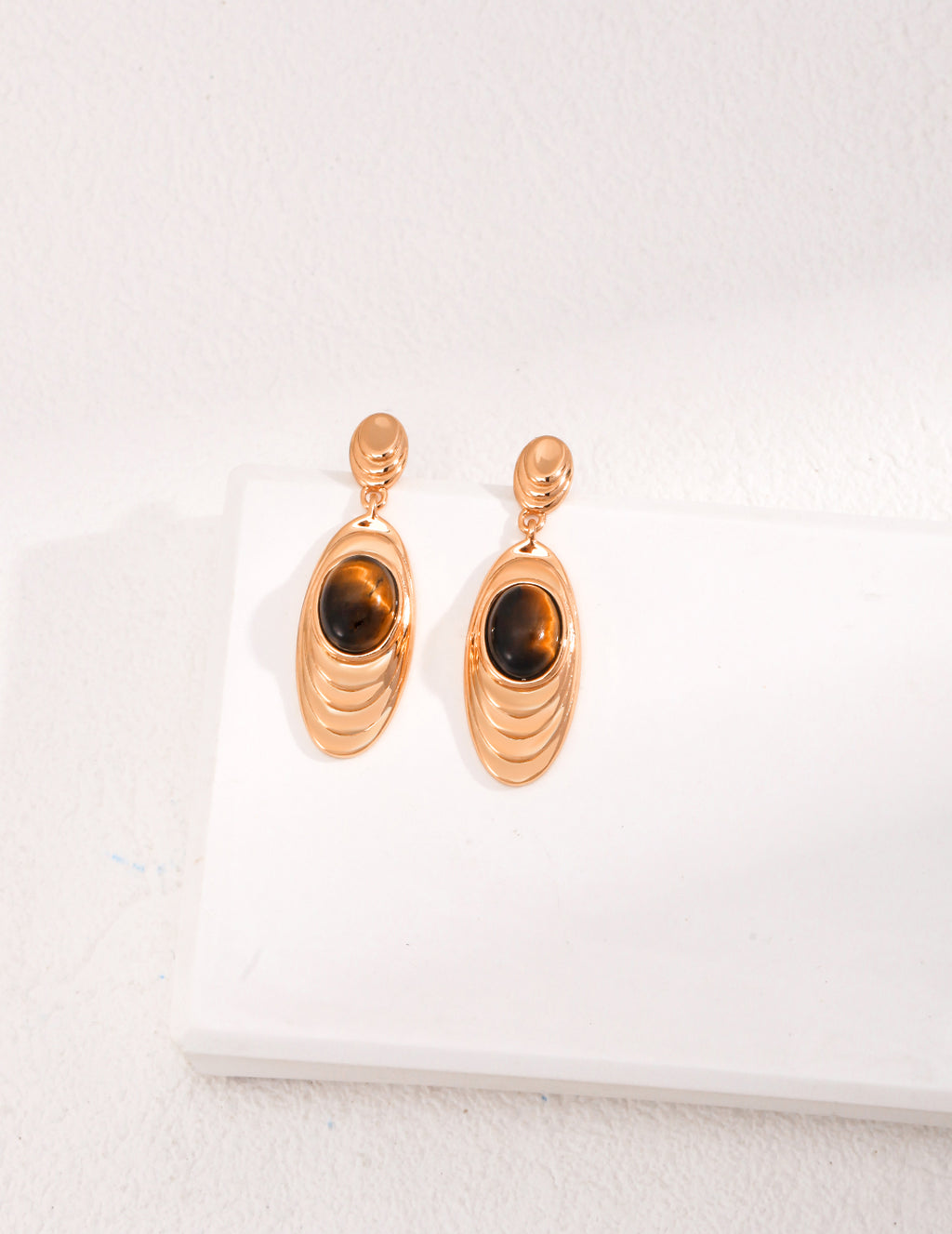 Tiger's Eye Earrings image 1