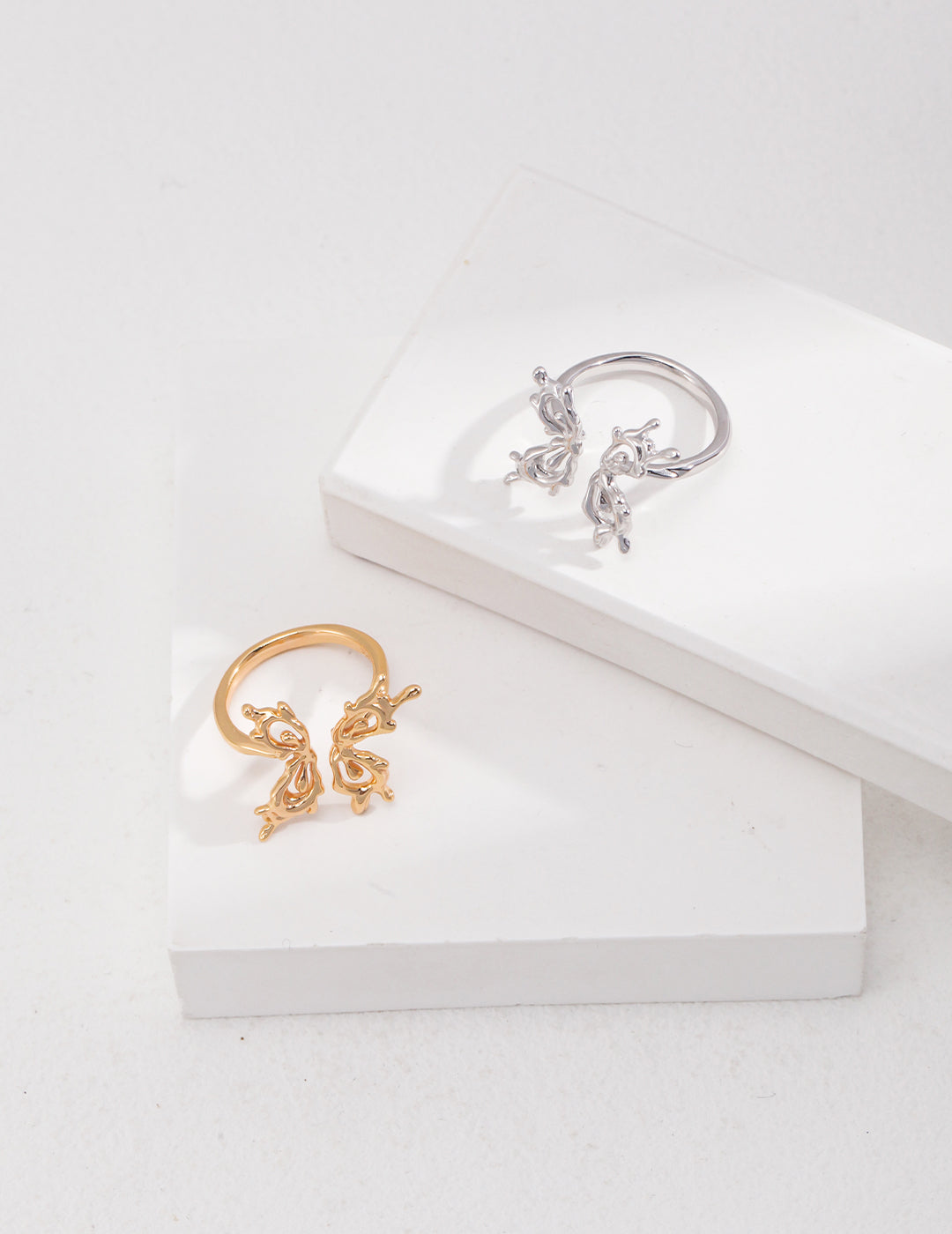 Butterfly Orchid Adjustable Ring image 3