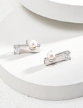 Pearl Stud Earrings image 1