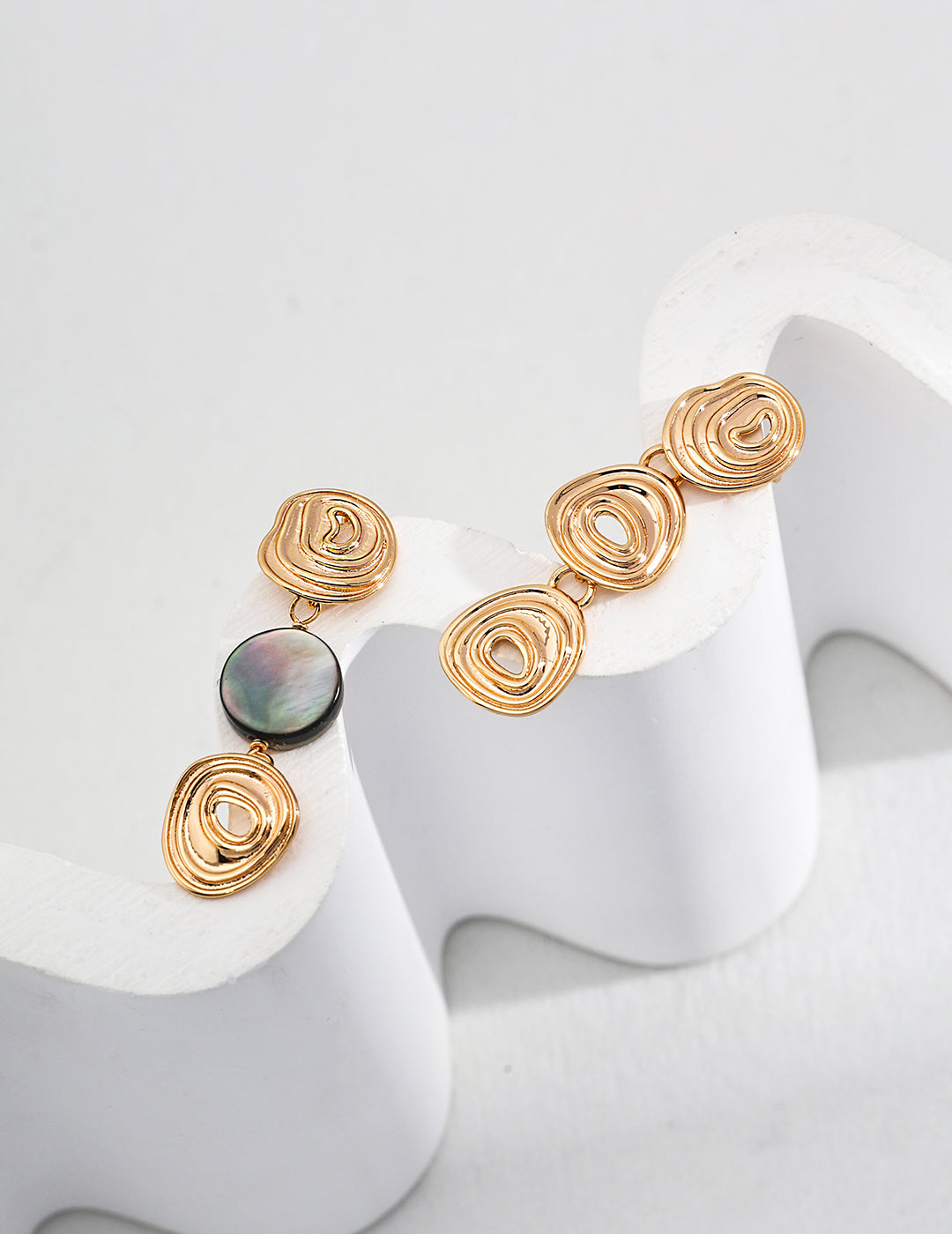 Mother of Pearl Earrings image 1
