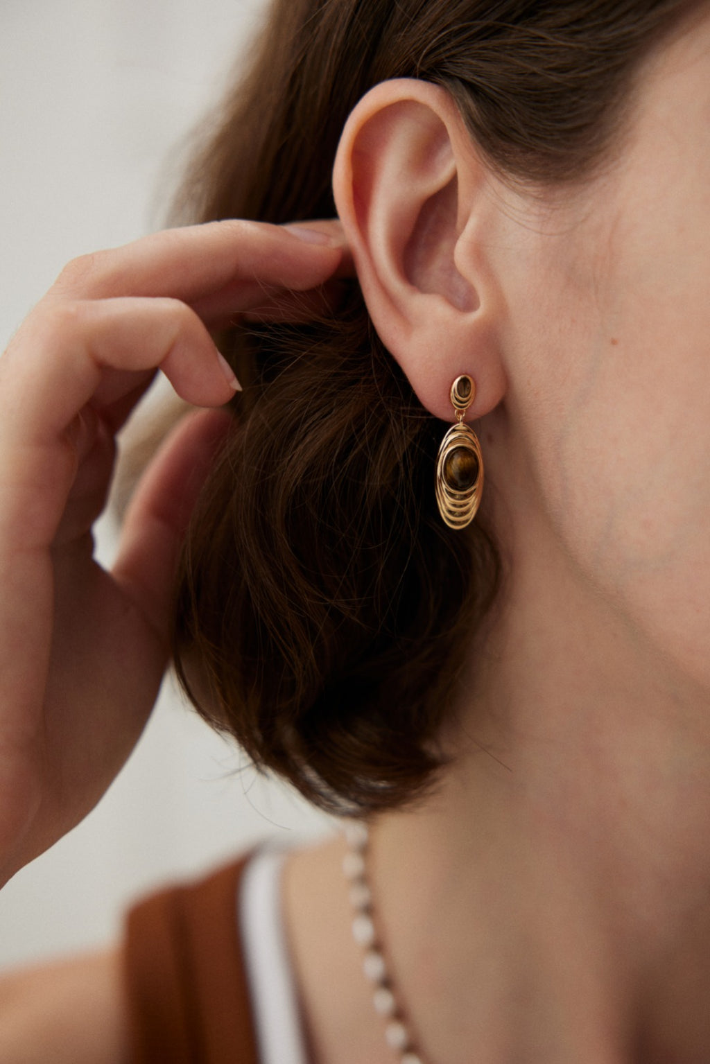 Tiger's Eye Earrings image 4