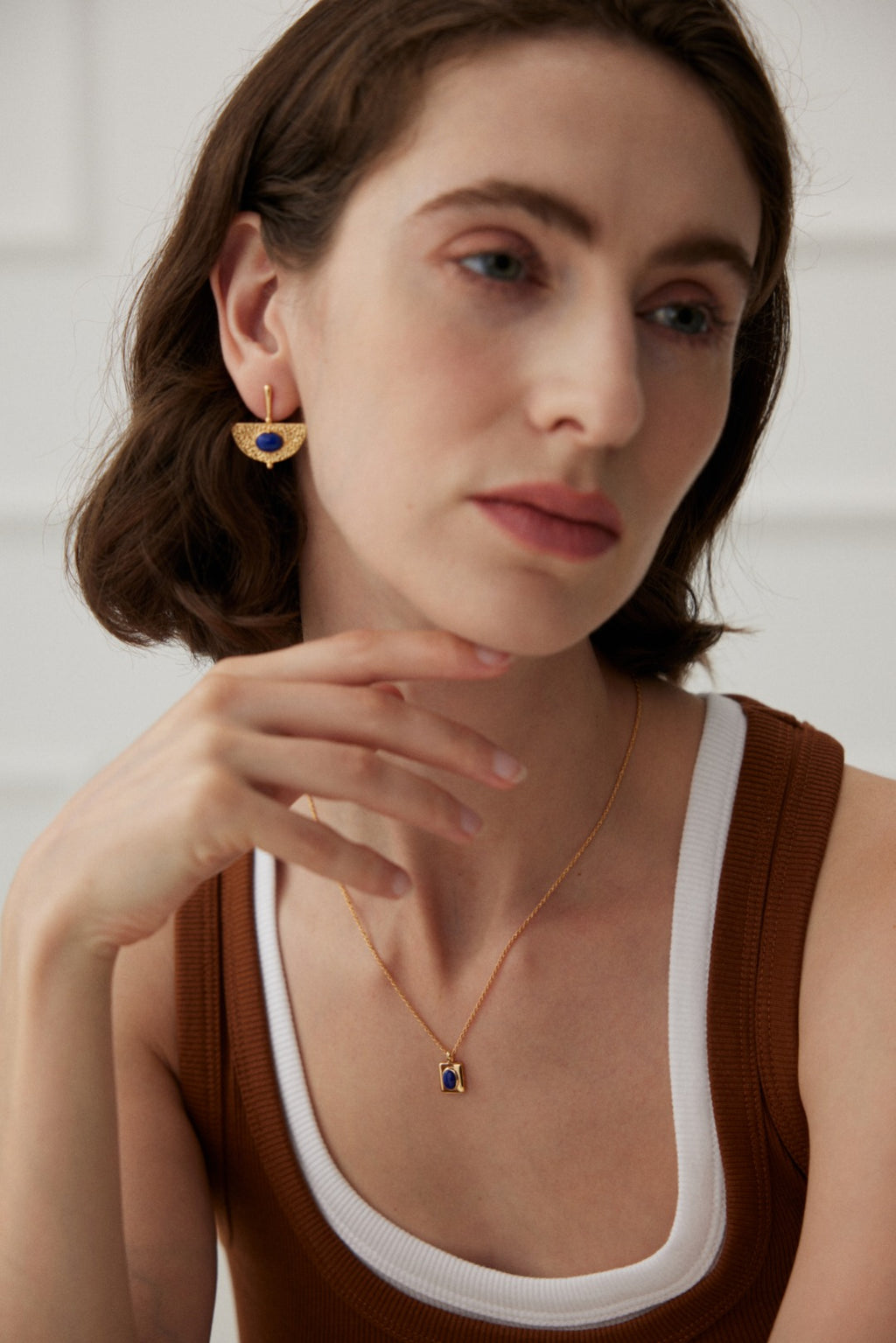 Lapis Lazuli Earrings image 2