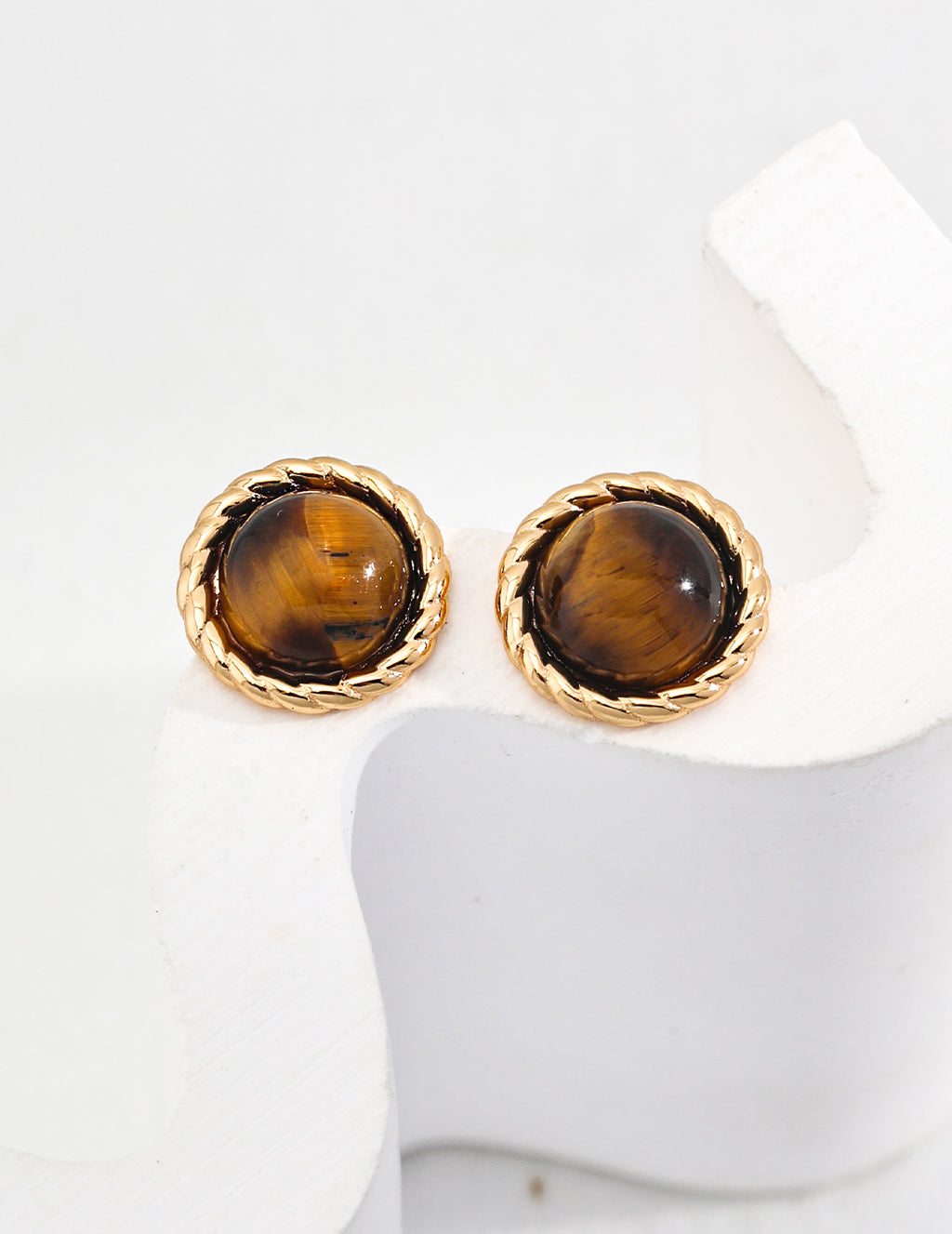 Tiger's Eye Earrings image 1