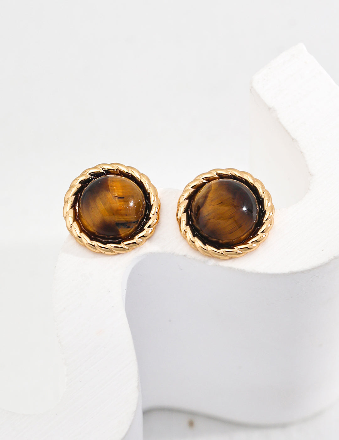 Tiger's Eye Earrings image 1
