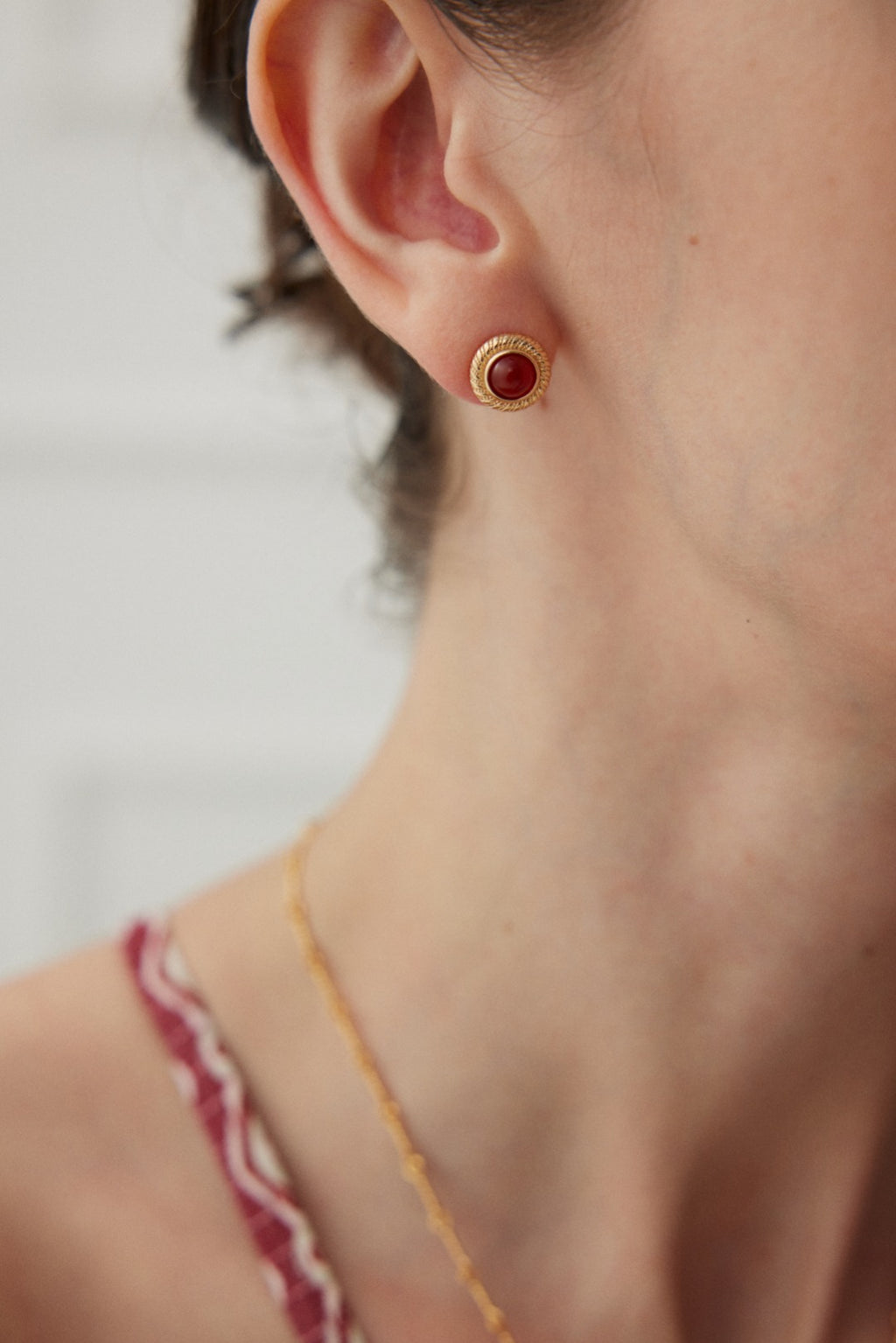 Agate Stud Earrings image 4
