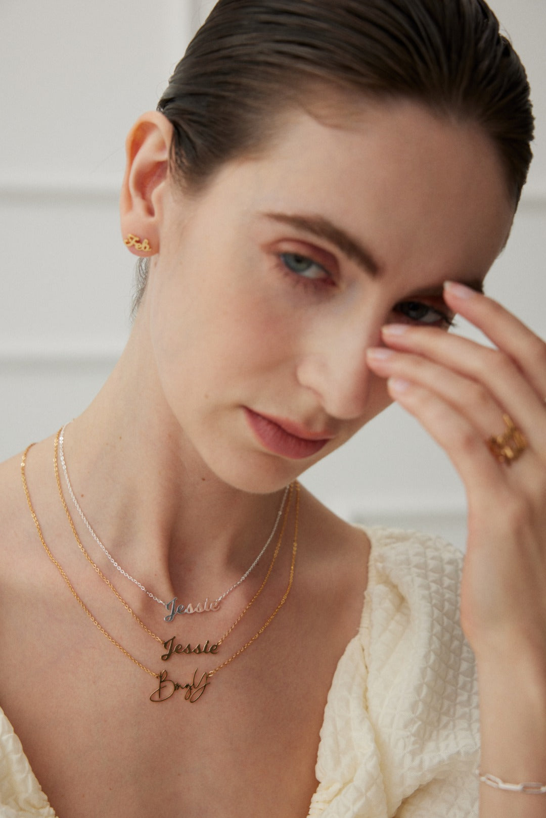 Minimalist Layering Necklace image 3