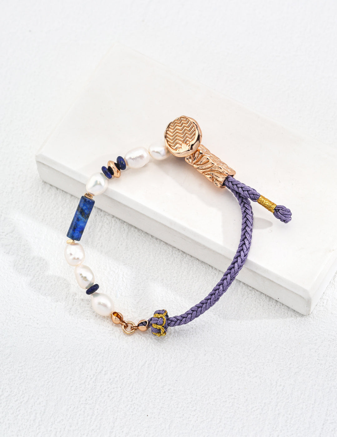 Lapis Lazuli Adjustable Bracelet image 1