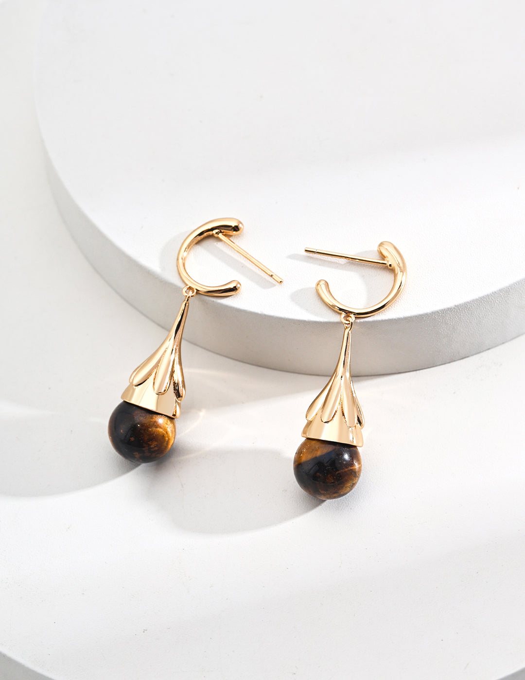 Tiger's Eye Earrings image 1