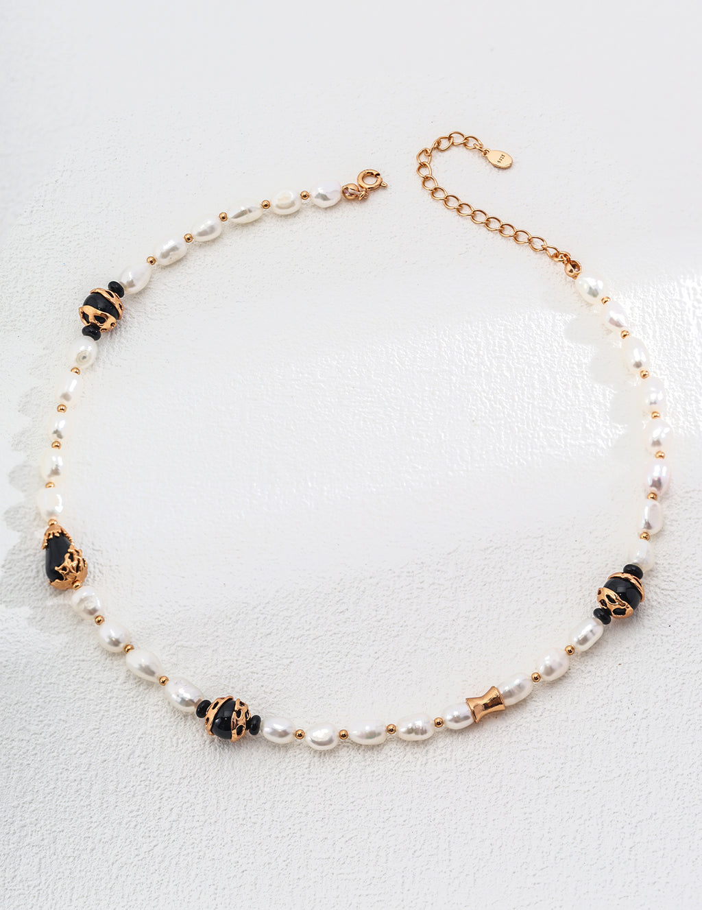 Agate Pearl Necklace image 1