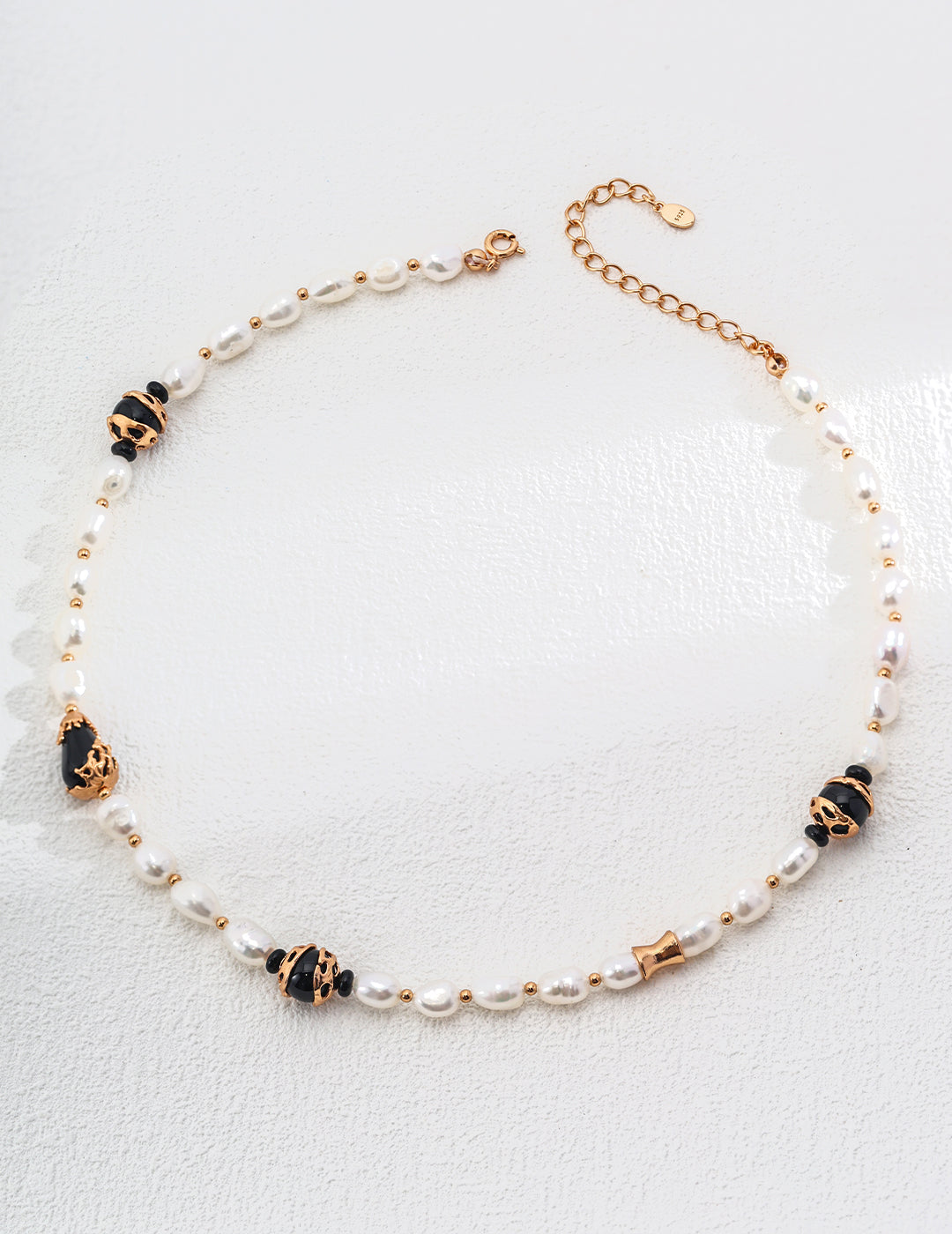 Agate Pearl Necklace image 1