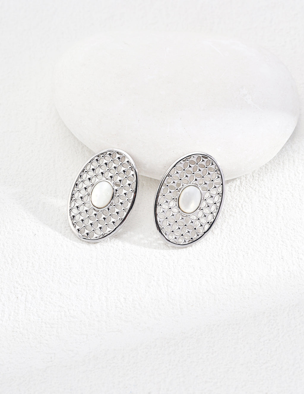 Mother of Pearl Earrings image 3
